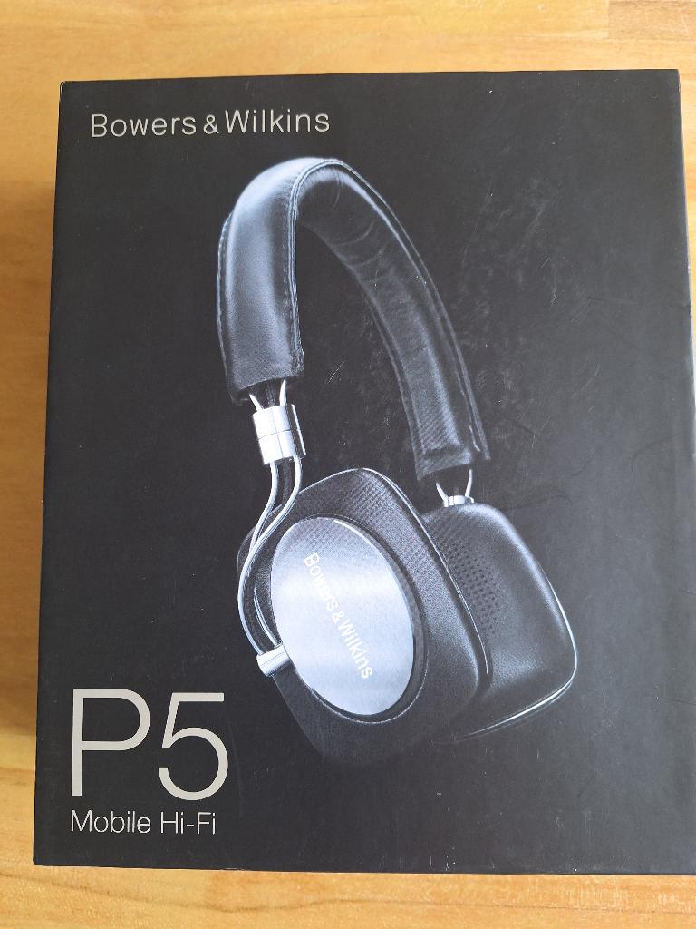 B&W P5 Headphone in doos als nieuw, Overige merken, Surround, Zo goed als nieuw, Op oor (supra aural)