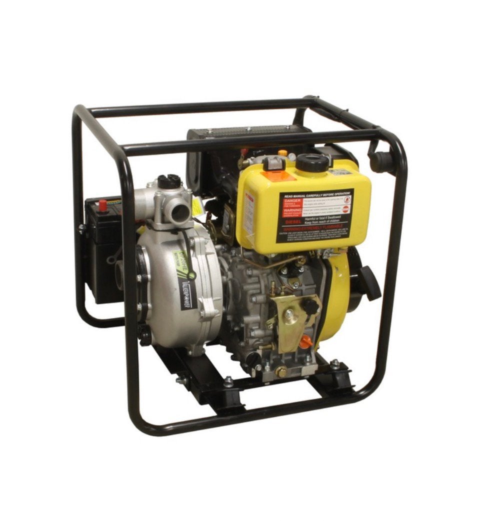 Diesel waterpomp 2'' 50mm elektrische start hoge druk, Tuin en Terras, Waterpompen, Ophalen, Nieuw