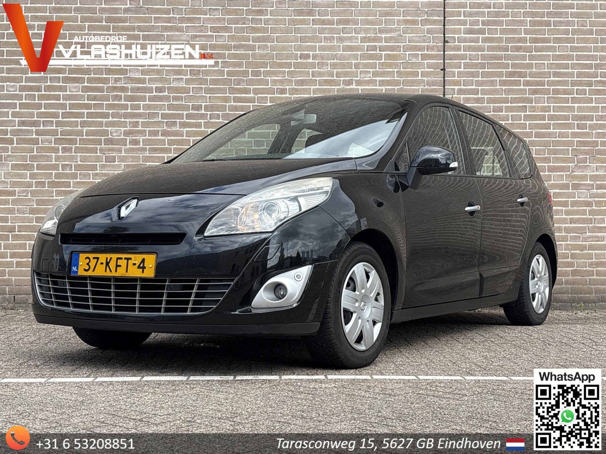 Renault Grand Scénic 1.4 TCe Dynamique | Climate | Cruise |, Auto's, Voorwielaandrijving, Stof, Gebruikt, Zwart