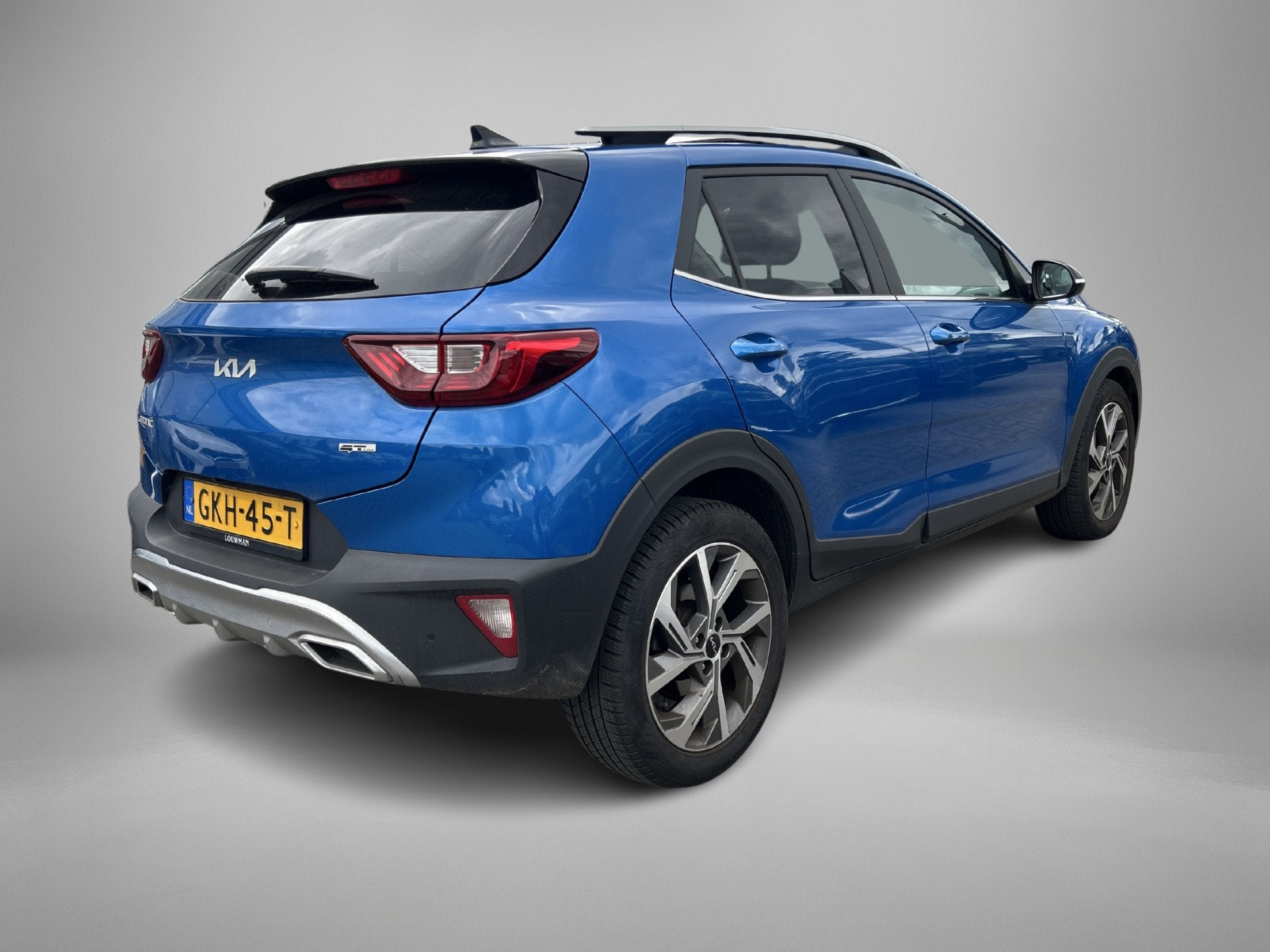 Kia Stonic 1.0 T-GDi MHEV GT-PlusLine AUTOMAAT | Schuifdak |, Auto's, Blauw, Adaptive Cruise Control, Origineel Nederlands, Bedrijf