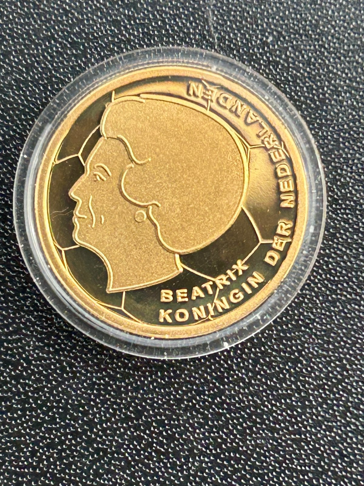 5. GULDEN EK . 2000 PROOF, Ophalen of Verzenden, Koningin Beatrix, 5 gulden, Losse munt