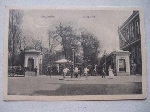 P285 Amsterdam - Ingang Artis, Verzenden, Voor 1920, Ongelopen, Noord-Holland