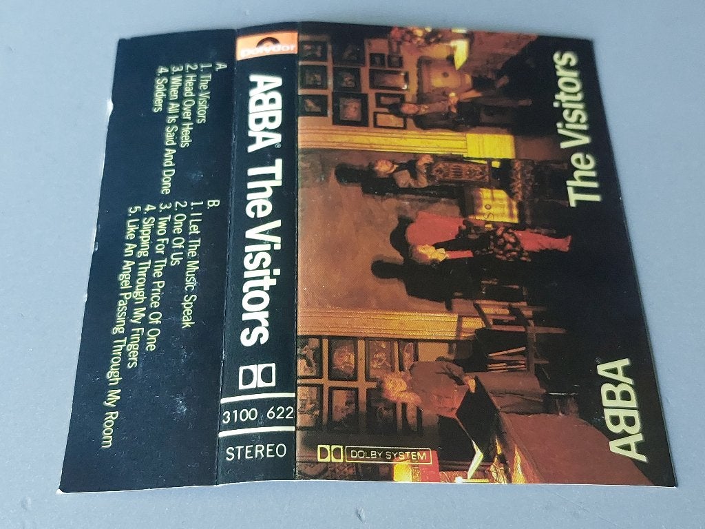 ABBA - THE VISITORS (MC), 1 bandje, Ophalen of Verzenden, Zo goed als nieuw, Origineel