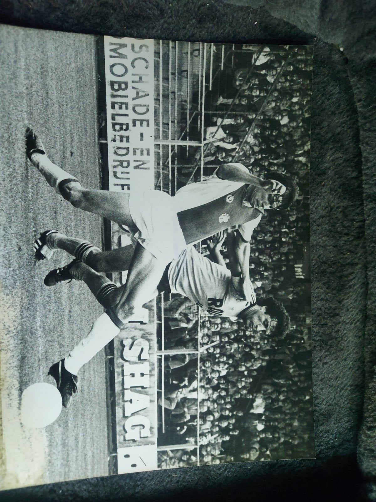 Zeldzame persfoto voetbal Ajax-Roda 1979, Ophalen of Verzenden
