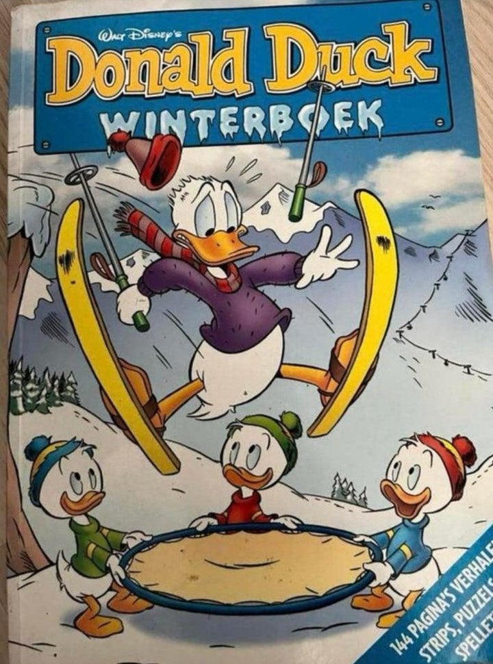 DONALD DUCK WINTERBOEK, Boeken, Eén stripboek, Ophalen of Verzenden, Gelezen