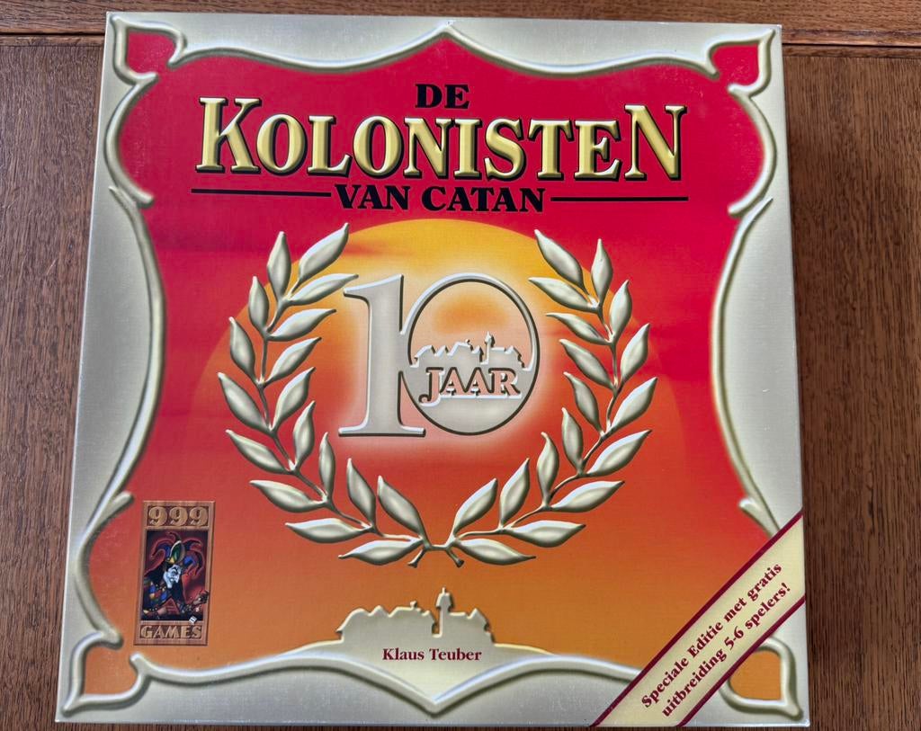 Kolonisten van Catan basisspel hout 10 jaar editie, Hobby en Vrije tijd, Gezelschapsspellen | Bordspellen, Ophalen of Verzenden