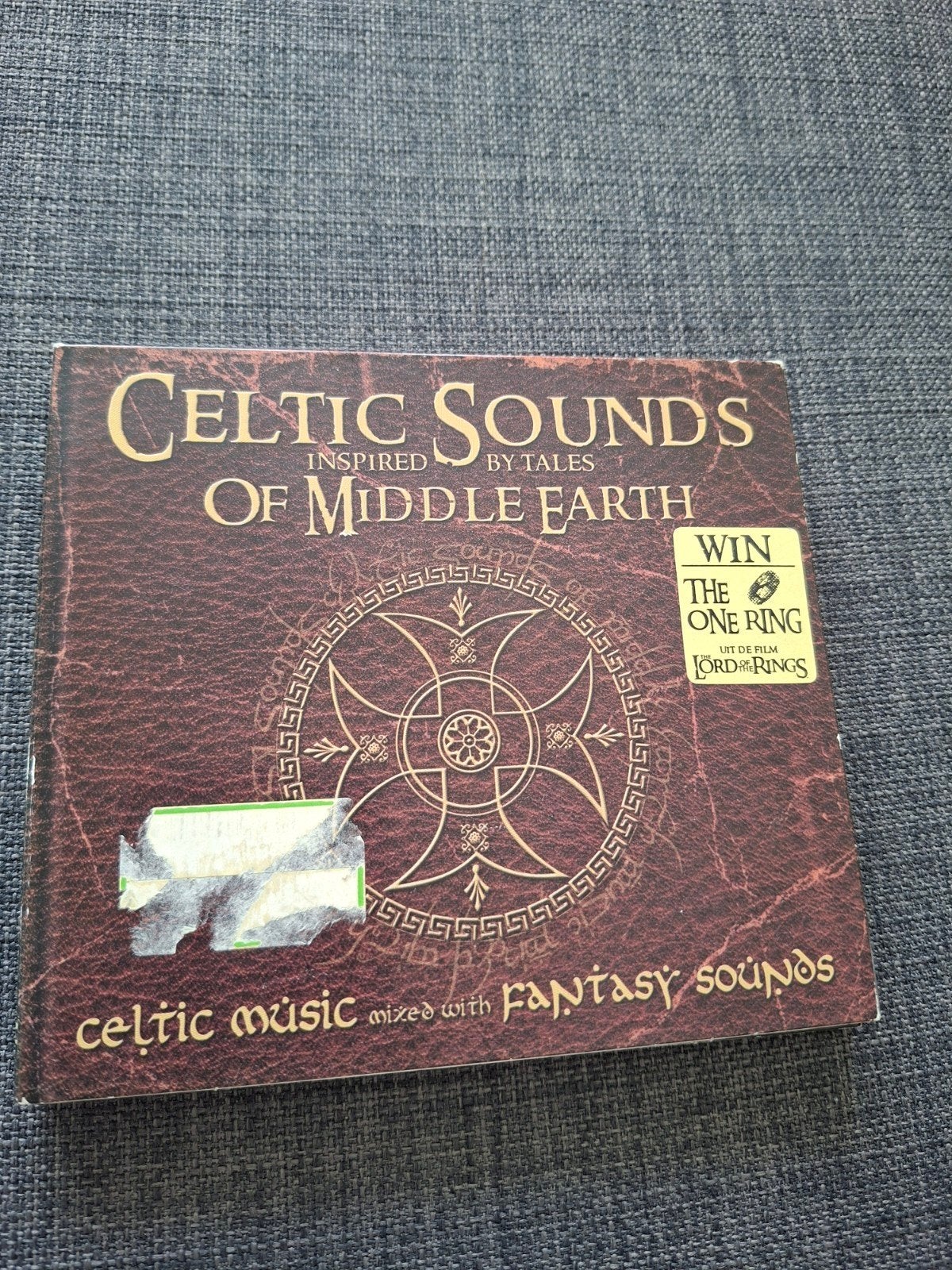 Celtic Sounds Of Middle Earth CD - Lord of the Rings, Gebruikt, Ophalen of Verzenden, Verzamelalbum, Inclusief doosje