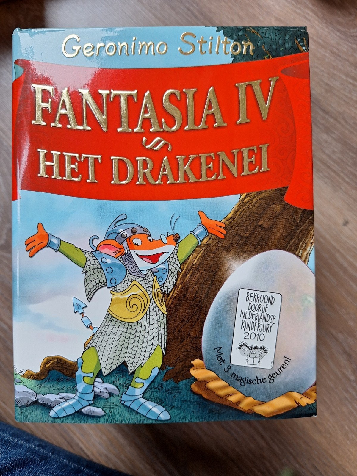 Geronimo Stilton Fantasia IV: Het Drakenei - Kinderboek, Ophalen of Verzenden, Nieuw, Geronimo Stilton, Fictie