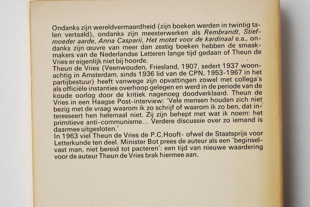 Theun de Vries: Eros in hinderlaag (Marnix Pocket, 1970), Verzenden, Zo goed als nieuw, Nederland