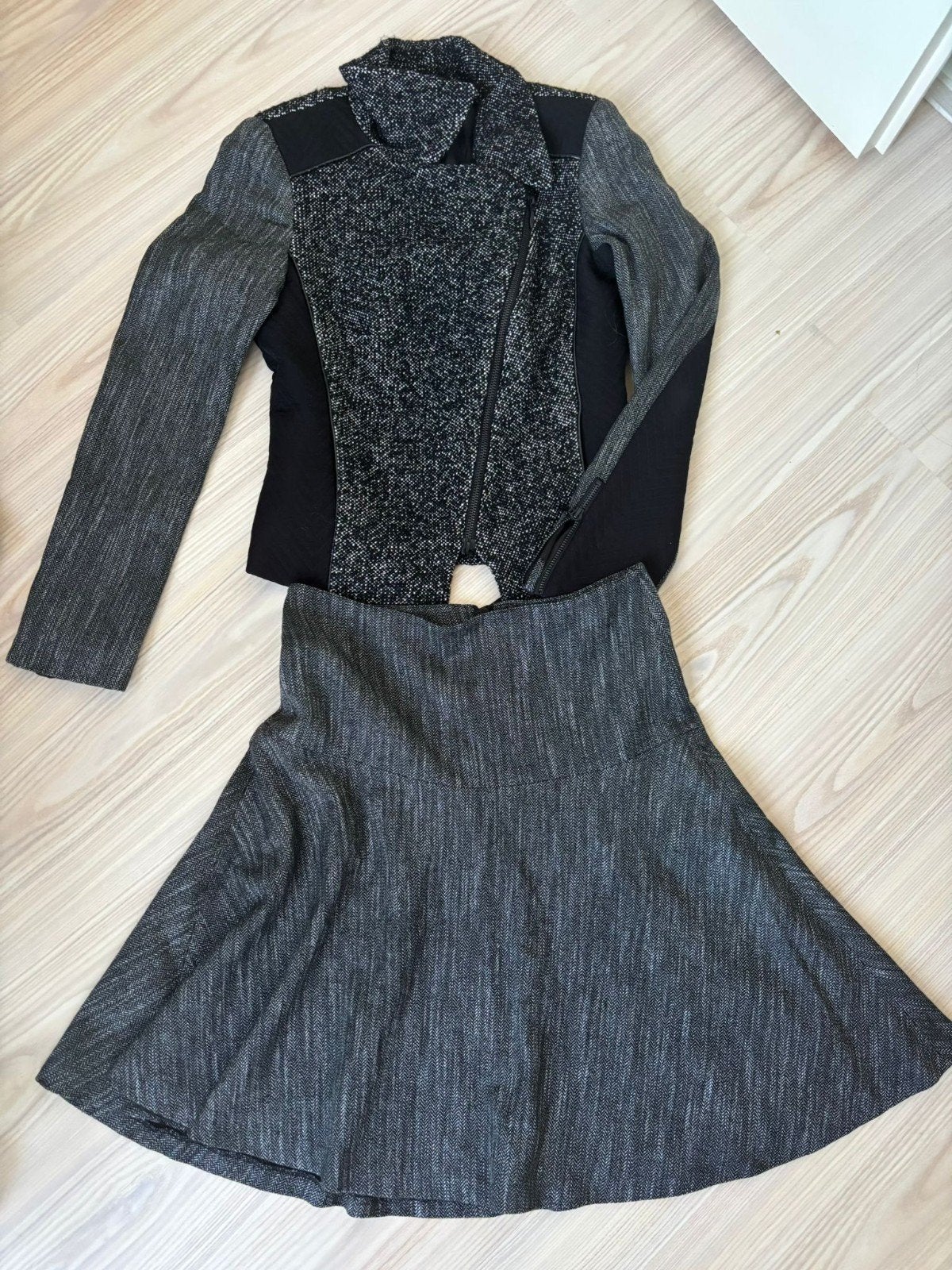 Bandolera Blazer met 2 rokken 34/36, Zwart, Ophalen of Verzenden, Zo goed als nieuw, Maat 34 (XS) of kleiner
