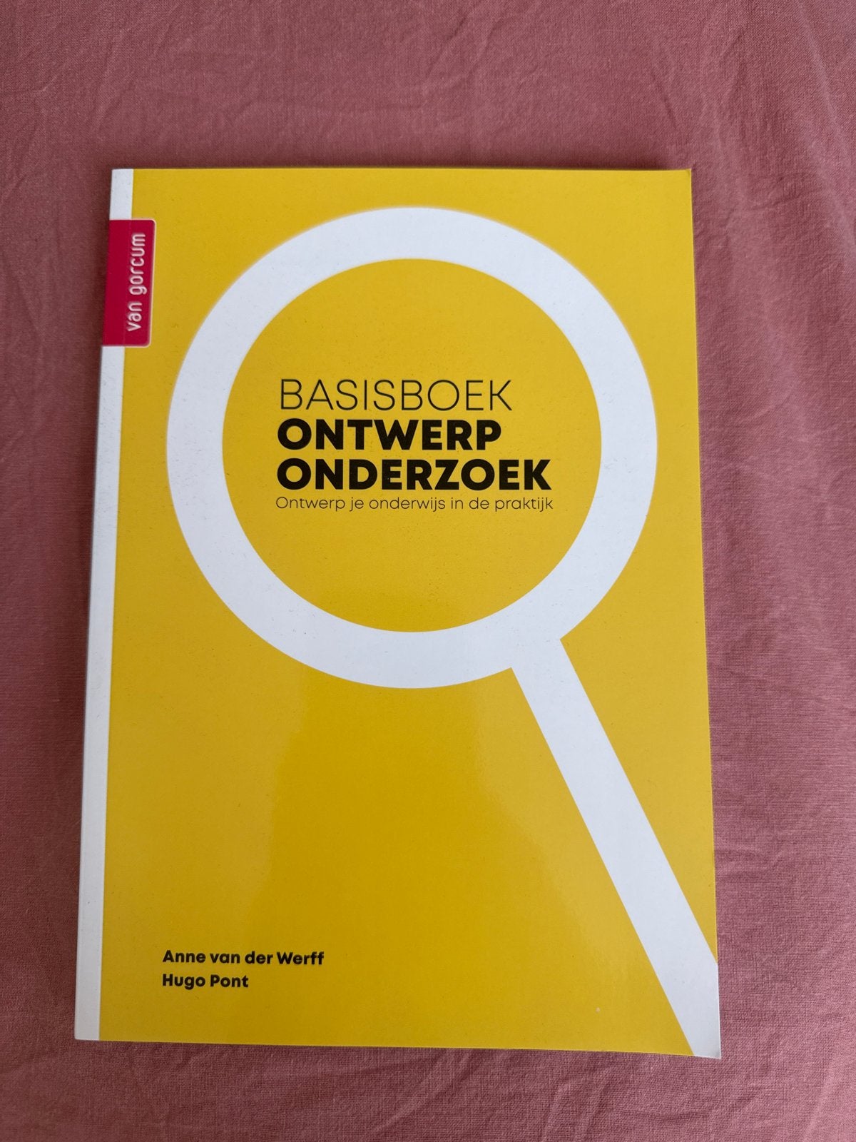 Basisboek Ontwerp Onderzoek - Anne van der Werff, Hugo Pont, Ophalen of Verzenden, Gamma, Zo goed als nieuw, HBO