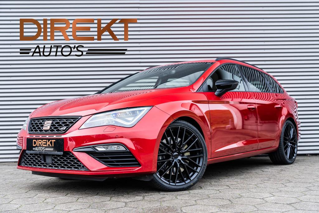 SEAT Leon ST 2.0 TSI CUPRA 300 4DRIVE VIRTUAL BEATS DCC, Auto's, Seat, Automaat, Gebruikt, Zwart, 4 cilinders