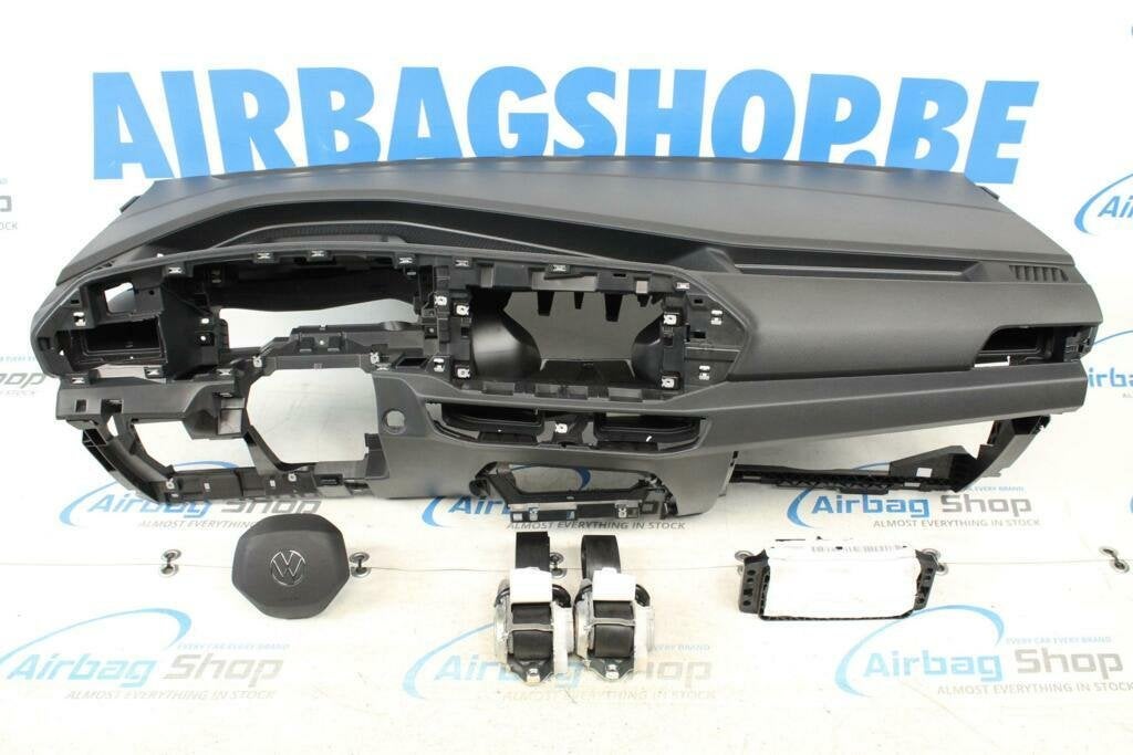 Airbag set - Dashboard zwart Volkswagen Caddy (2020-heden), Gebruikt, Ophalen of Verzenden
