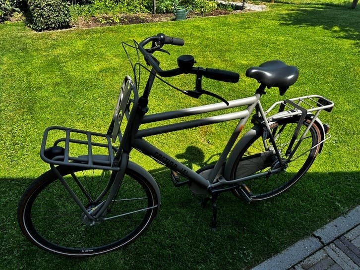Cortina U4 61cm Quarz Grey Matt, Fietsen en Brommers, Fietsen | Dames | Damesfietsen, Gebruikt, Versnellingen, 56 cm of meer, Schijfrem