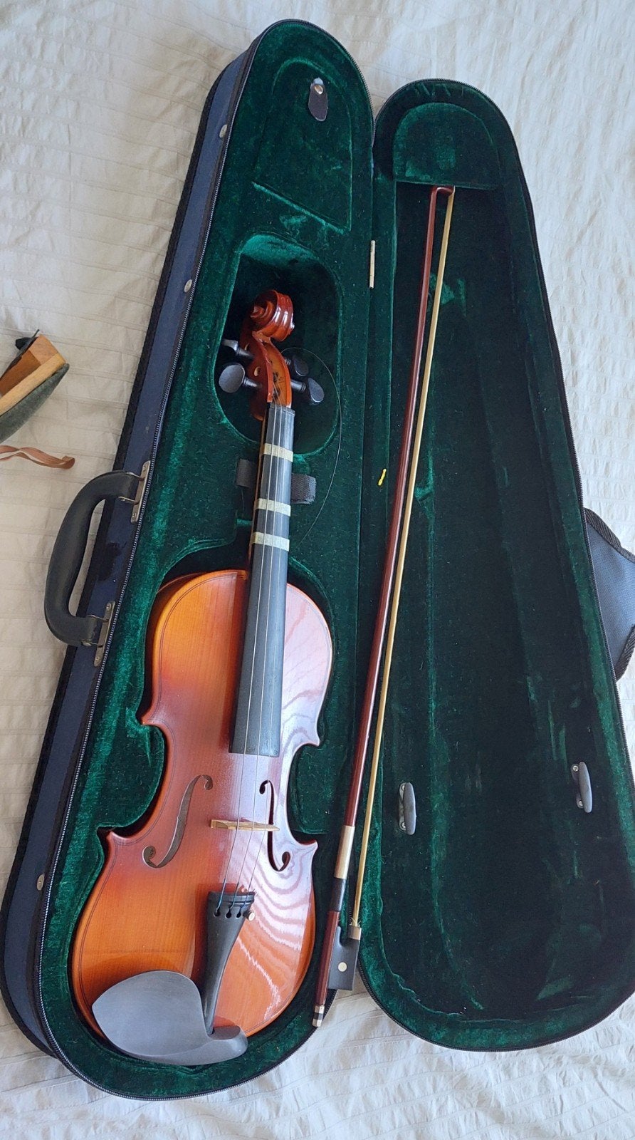 Viool met koffer 4/4, Muziek en Instrumenten, Strijkinstrumenten | Violen en Altviolen, Ophalen of Verzenden, 4/4-viool, Met koffer