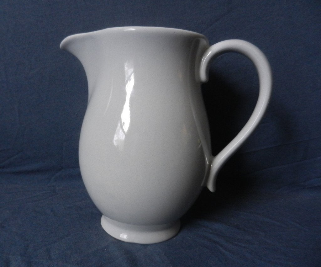Kan / Melkan grijs Potterie De Driehoek Huizen F375 h. 19 cm, Antiek en Kunst, Antiek | Keramiek en Aardewerk, Ophalen of Verzenden