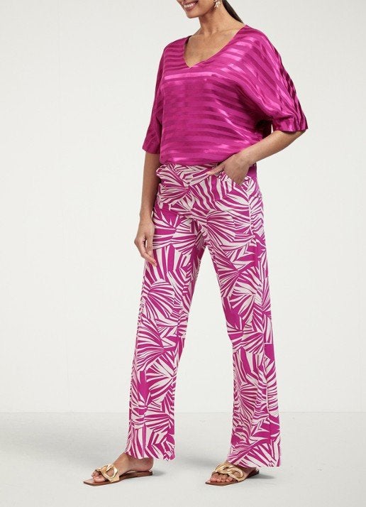 Studio Anneloes Marilon Palm Trousers - Maat M, Kleding | Dames, Maat 38/40 (M), Studio Anneloes, Nieuw, Ophalen of Verzenden