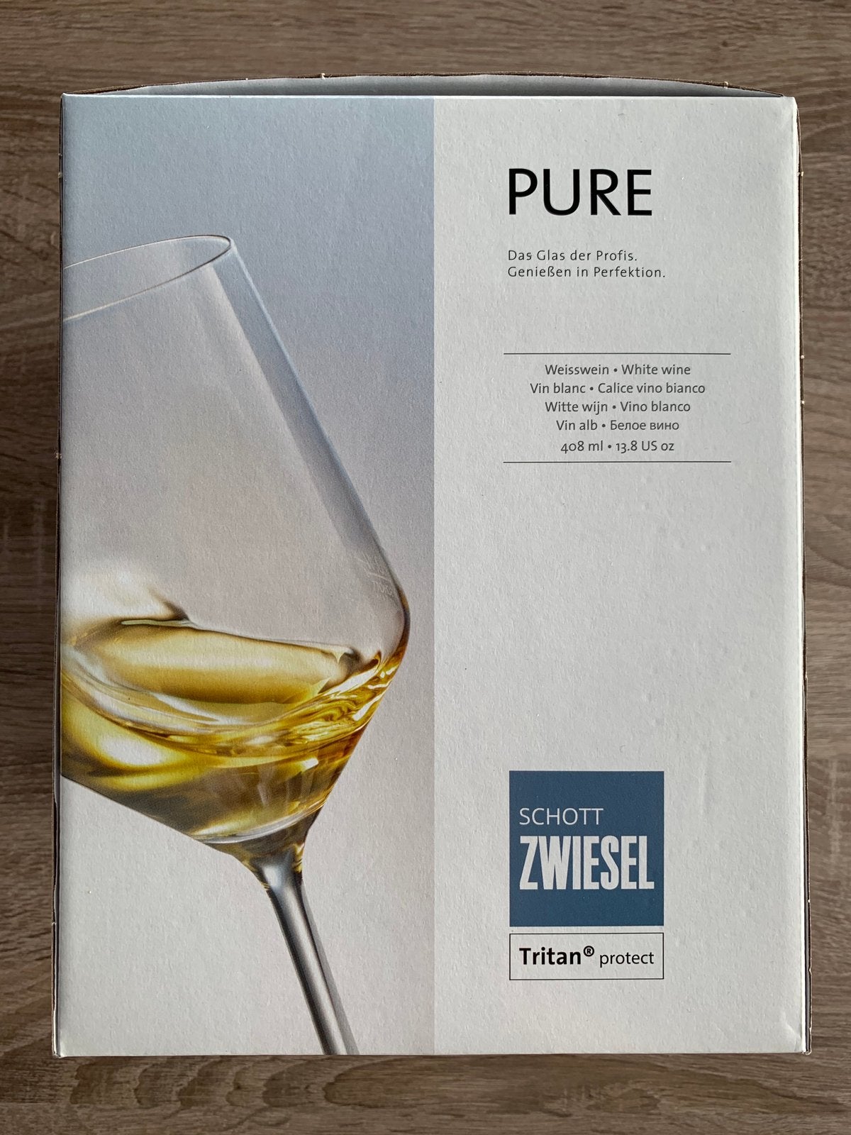 4 Schott Zwiesel witte wijn glazen, gratis bezorgd A’dam-Utr, Ophalen, Nieuw, Overige typen