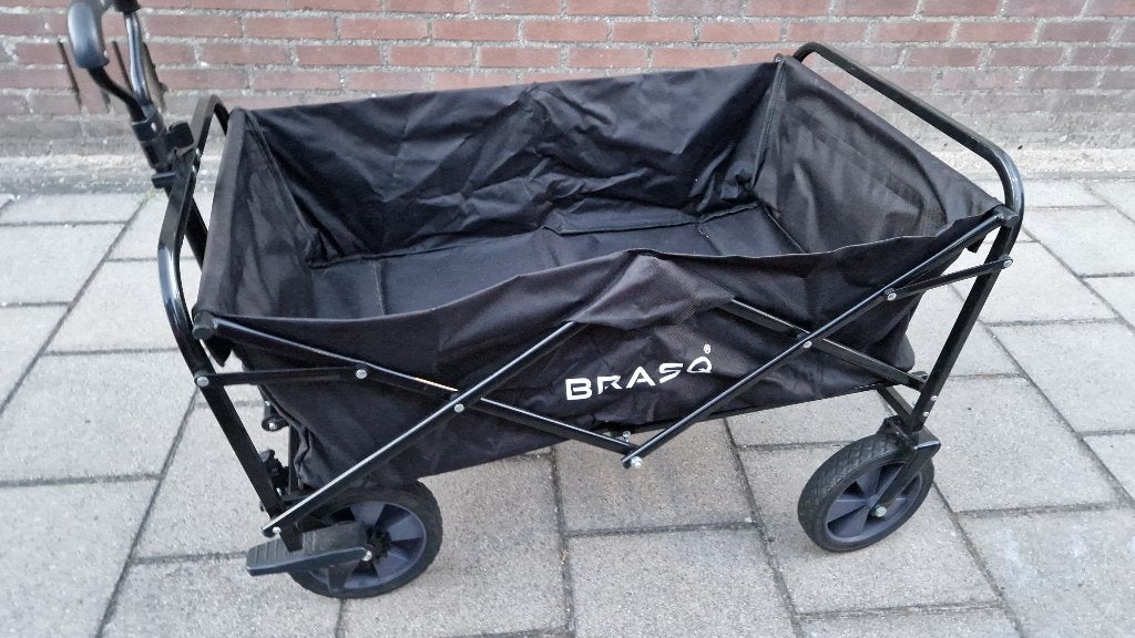 Opvouwbare bolderkar - compact en handig, Caravans en Kamperen, Bolderkarren, Ophalen, Opvouwbaar, Gebruikt