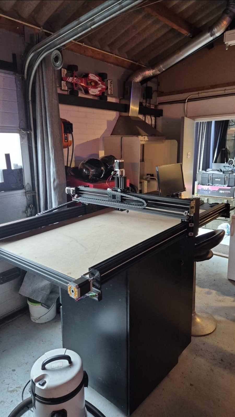 cnc freesmachine gelijk frezen, Ophalen of Verzenden, Nieuw, Elektrisch, Bovenfrees