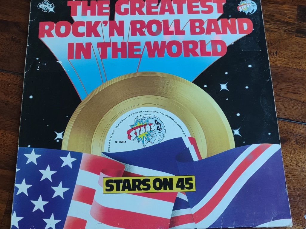 Maxi single - Stars on 45 - The Greatest Rock 'n Roll band, Ophalen of Verzenden, Zo goed als nieuw, Dance en House
