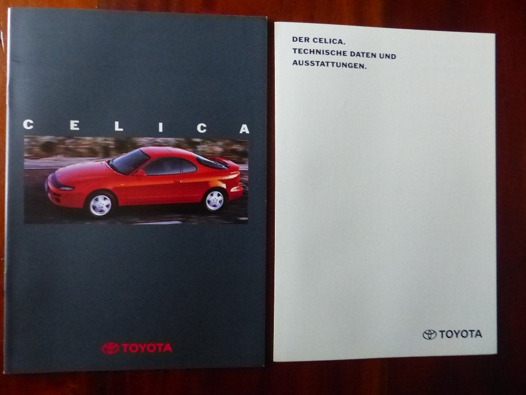 Toyota Celica 1992 brochure set   Duits, Verzenden, Nieuw, Toyota