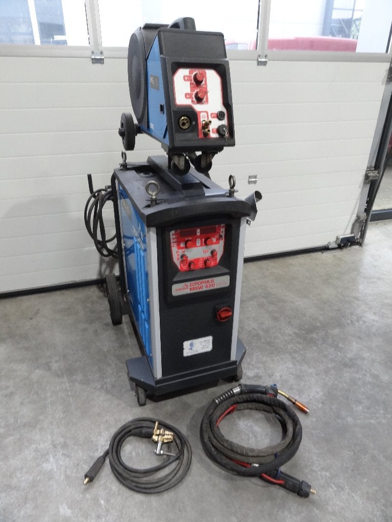 Mig/Mag lasapparaat Oerlikon Citopuls MXW 420 Watergekoeld, Doe-het-zelf en Verbouw, Ophalen of Verzenden, Zo goed als nieuw, 250 ampère of meer