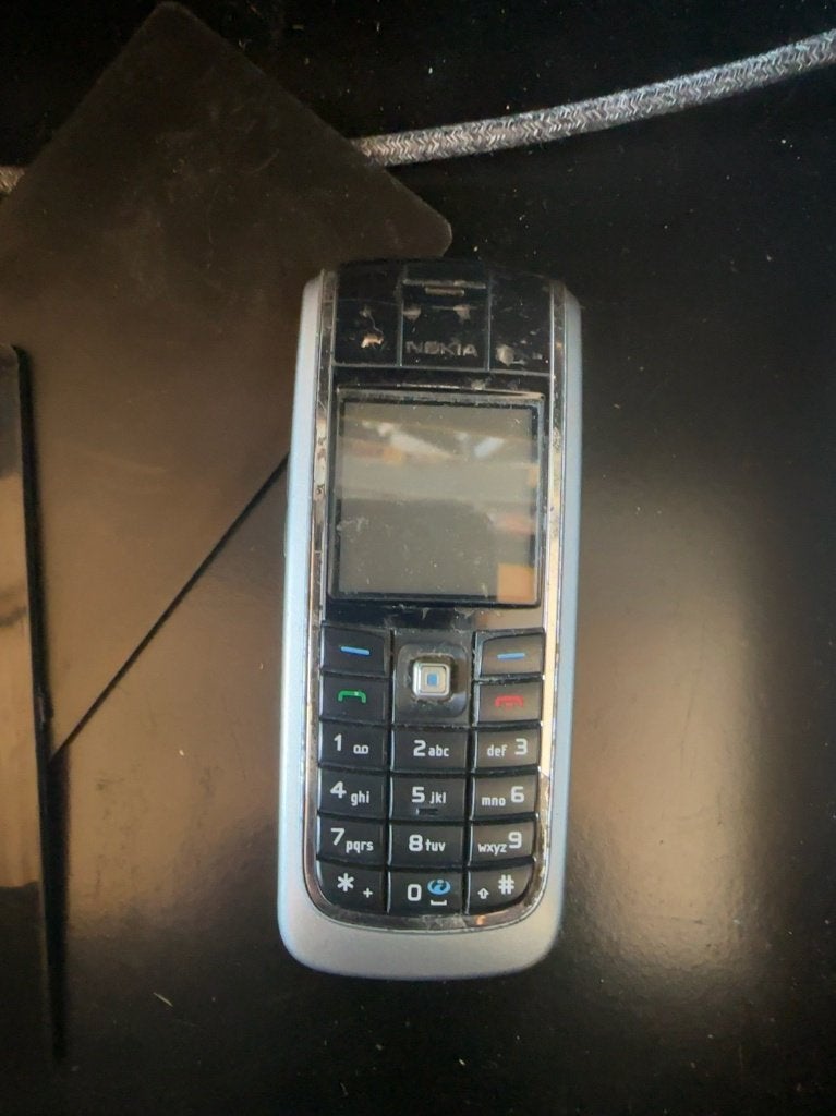 Nokia 6021, Gebruikt, Geen camera, Zwart, Fysiek toetsenbord