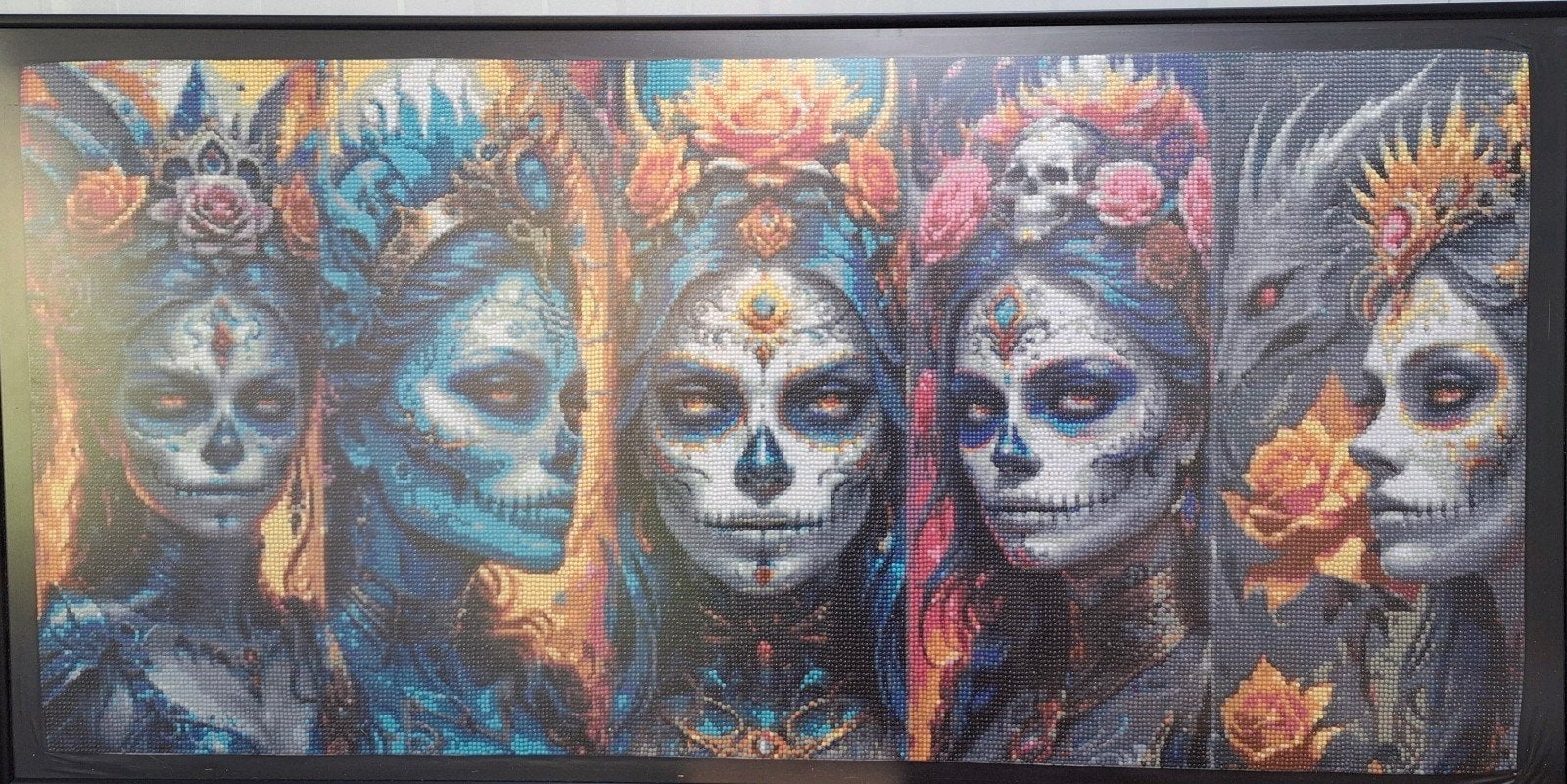 Día de los Muertos Schilderij (Diamond Painting), Ophalen