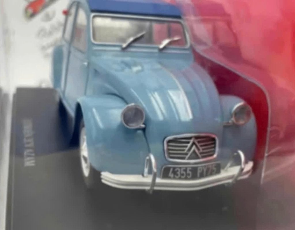Citroen 2CV AZAM 1964 TEST SERIE 2CV schaal 1/24, Verzenden, Nieuw, Auto, Overige merken