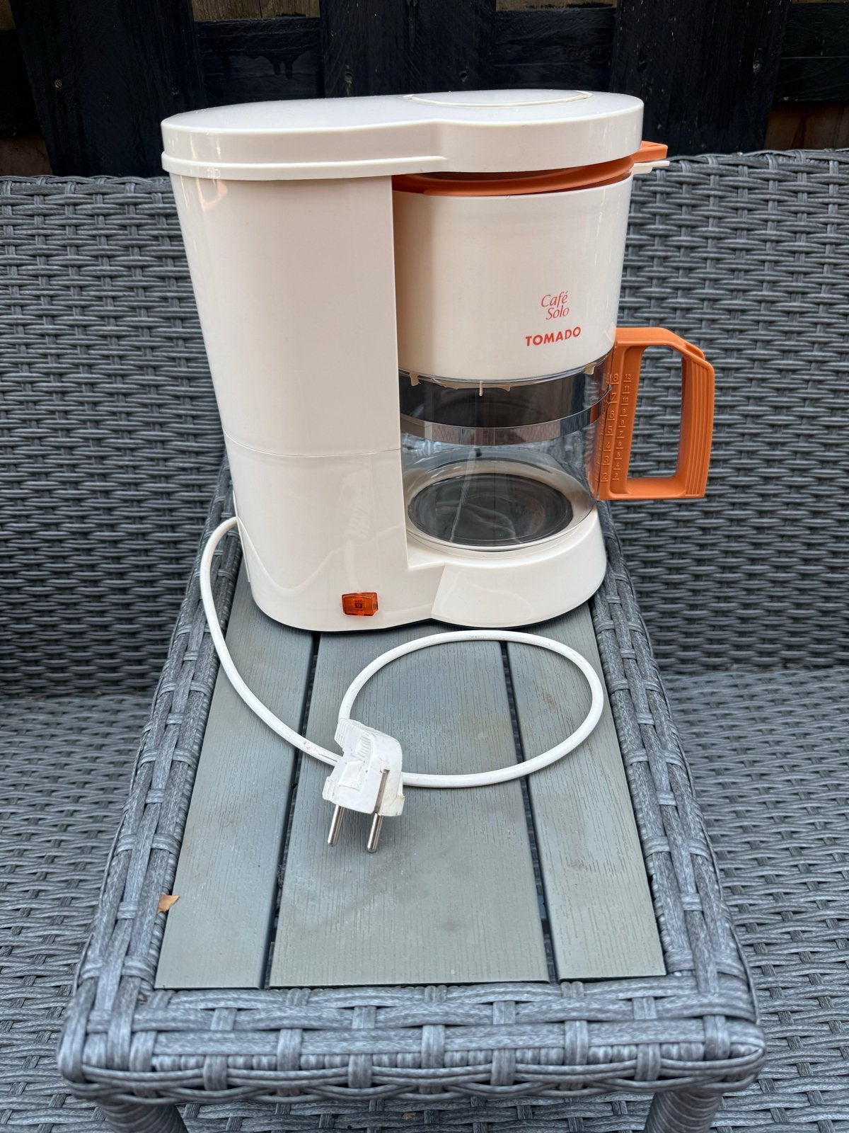 Tomado Café Solo Koffiezetapparaat - camping, Gebruikt, Koffiemachine, Gemalen koffie, Ophalen of Verzenden
