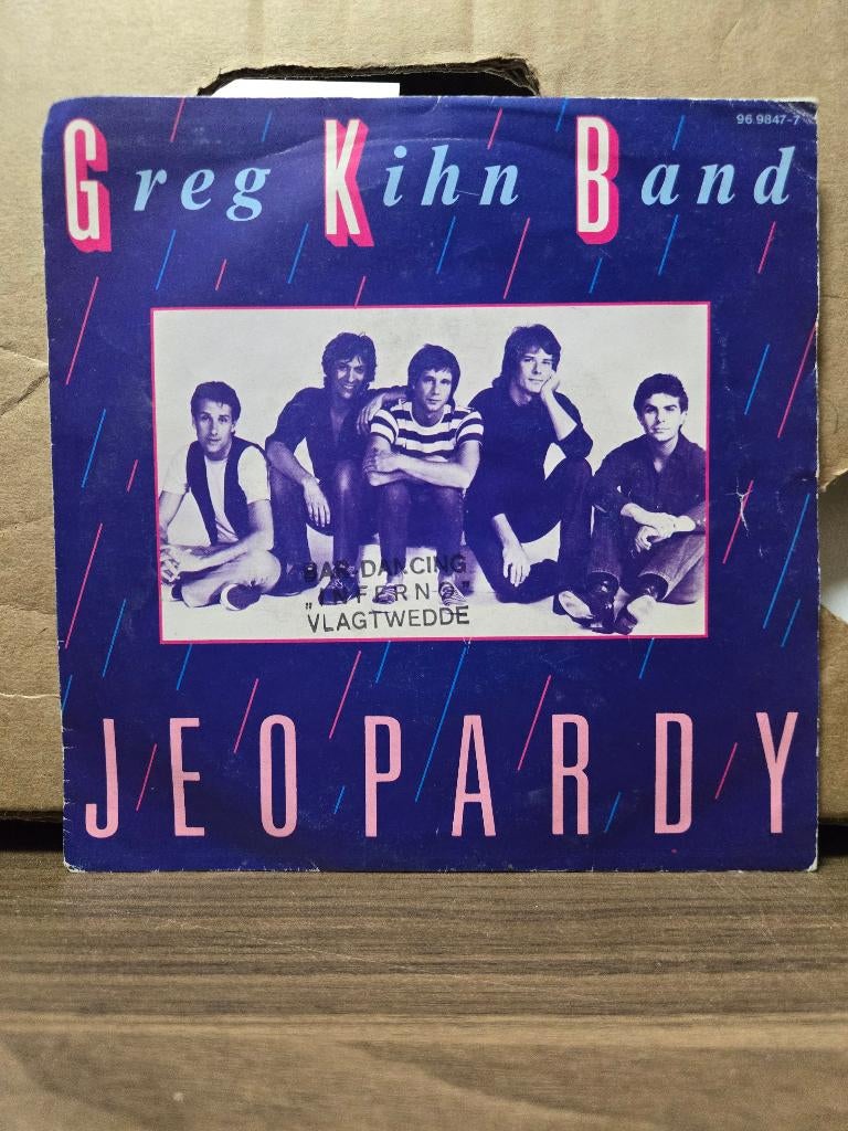 Greg Khin band - Jeopardy, Cd's en Dvd's, 7 inch, Single, Ophalen of Verzenden, Zo goed als nieuw
