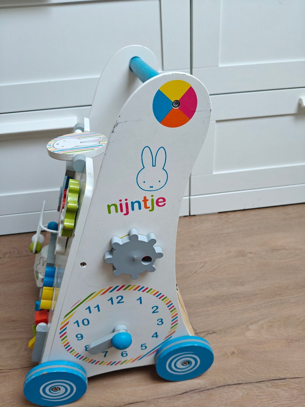 Nijntje Houten Loopwagen met Activiteiten, Ophalen, Gebruikt, Overige typen, Met wieltjes