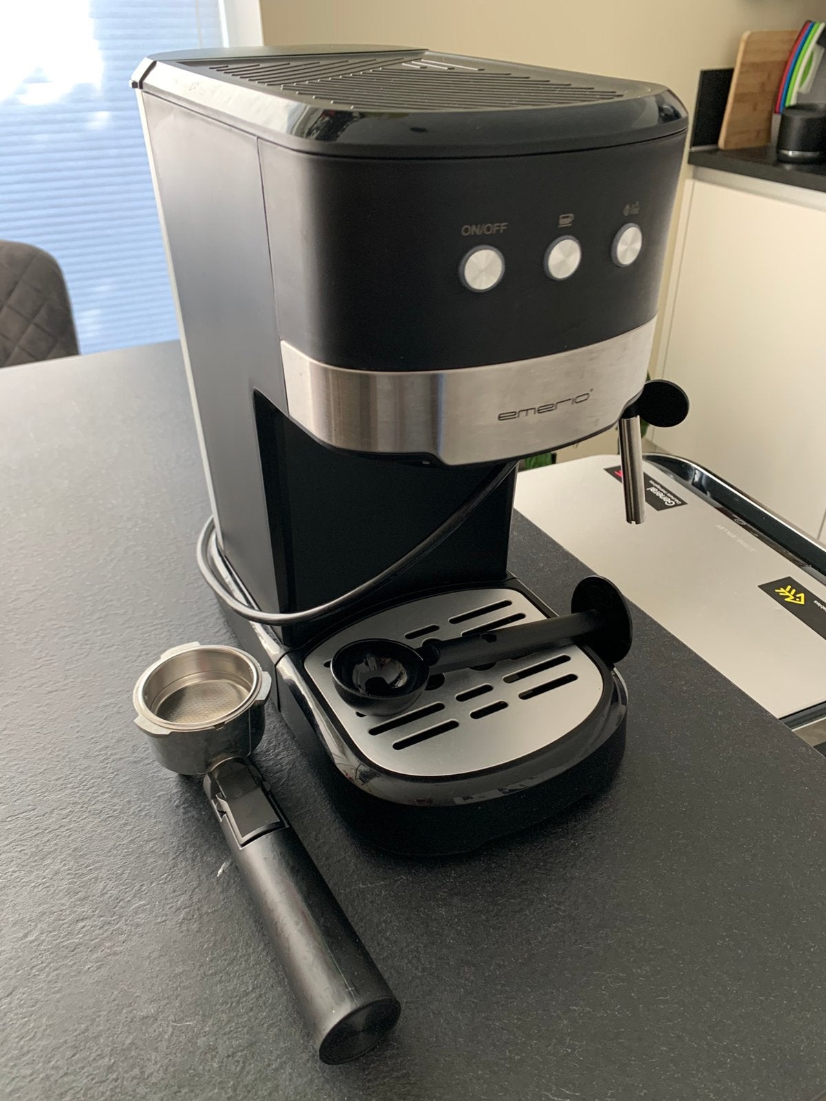Emerio Espresso machine, Ophalen, Gebruikt, Espresso apparaat, Gemalen koffie