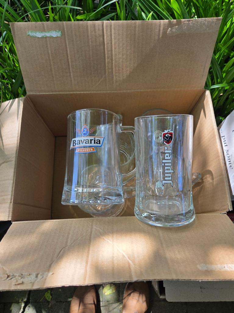 Diverse glazen collectie: bier, frisdrank, wijn, Ophalen, Meerkleurig, Overige merken, Glas