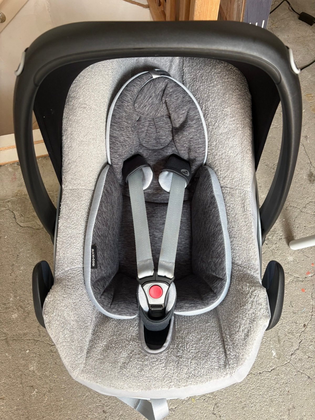 Maxicosi, Kinderen en Baby's, Ophalen, Autogordel, Zo goed als nieuw, 0 t/m 13 kg