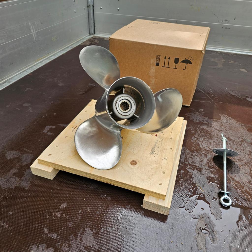 Propeller 21 pitch Mercruiser RVS Schroef 13¾X21P, Ophalen of Verzenden, Motor en Techniek