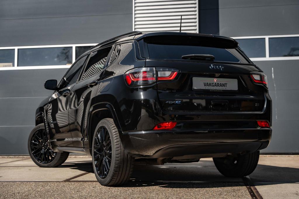 Jeep Compass 1.5T e-Hybrid High Altitude |Stoel/Stuurverw. |, 12 maanden, Gebruikt, 4 cilinders, Leder en Stof
