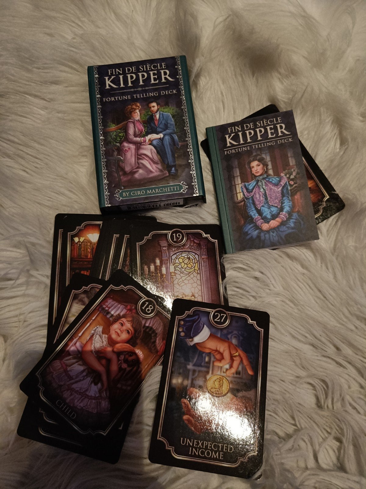 Fin de Siècle Kipper Fortune Telling Deck Ciro Marchetti, Ophalen of Verzenden, Zo goed als nieuw, U.S. Games Systems, Inc.