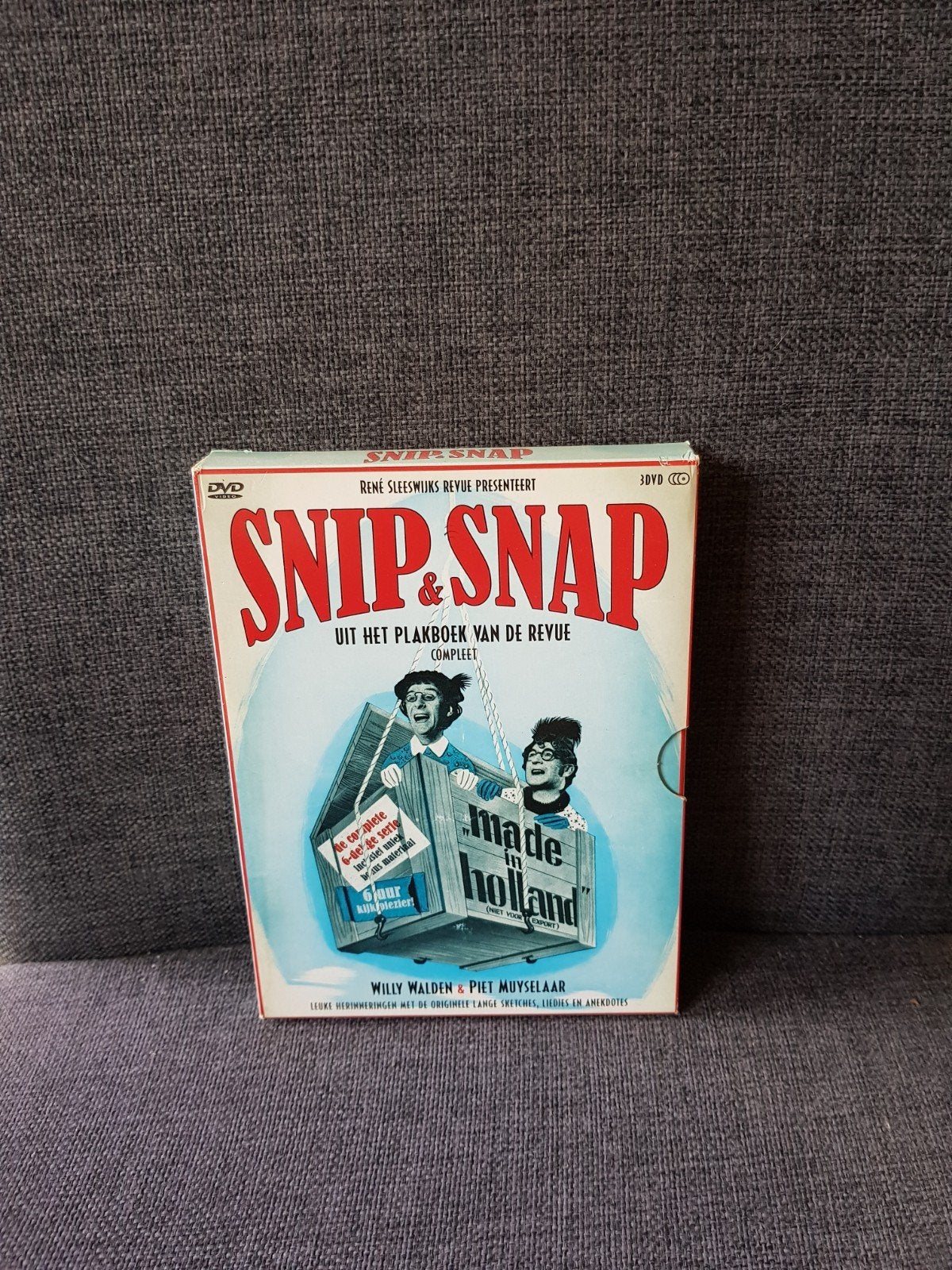 Snip & Snap - Uit het plakboek van de revue (3 DVD), Alle leeftijden, Ophalen of Verzenden, Zo goed als nieuw, Stand-up of Theatershow
