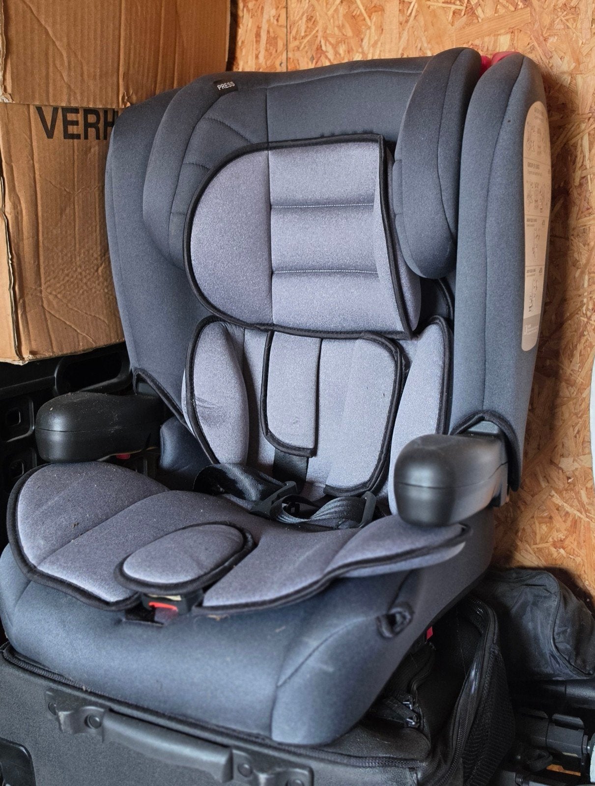 Autostoel isofix of gordel, Autogordel of Isofix, Gebruikt, 15 t/m 36 kg, Ophalen