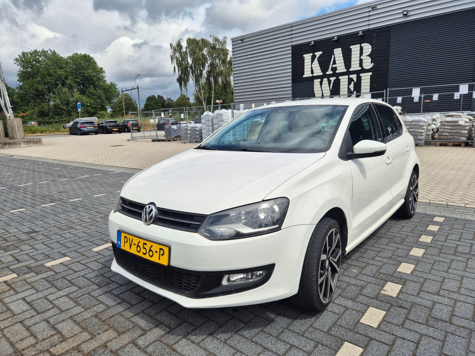 Volkswagen Polo 1.2 TSI 77KW 2010 Wit, Auto's, Volkswagen, Voorwielaandrijving, 40 €/maand, Wit, 988 kg