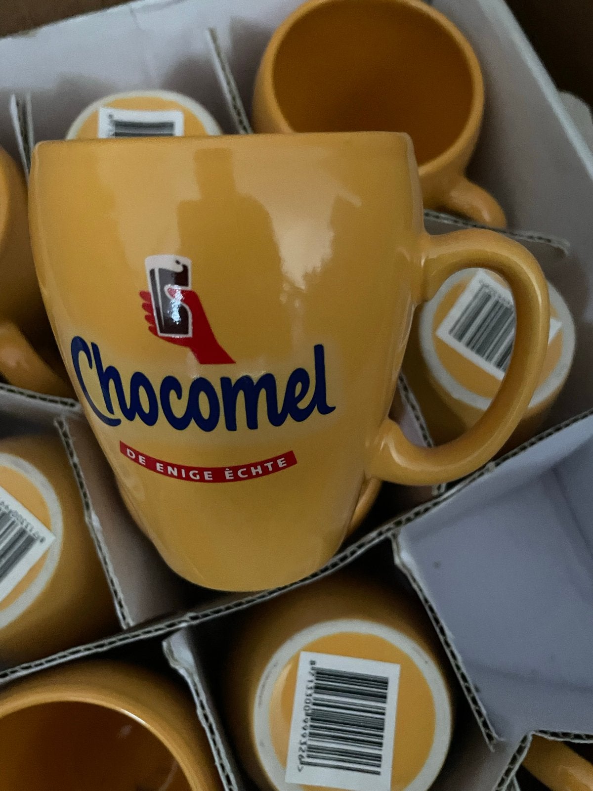 Cocomel mokken - 12 stuks, Huis en Inrichting, Overige typen, Geel, Nieuw, Ophalen of Verzenden