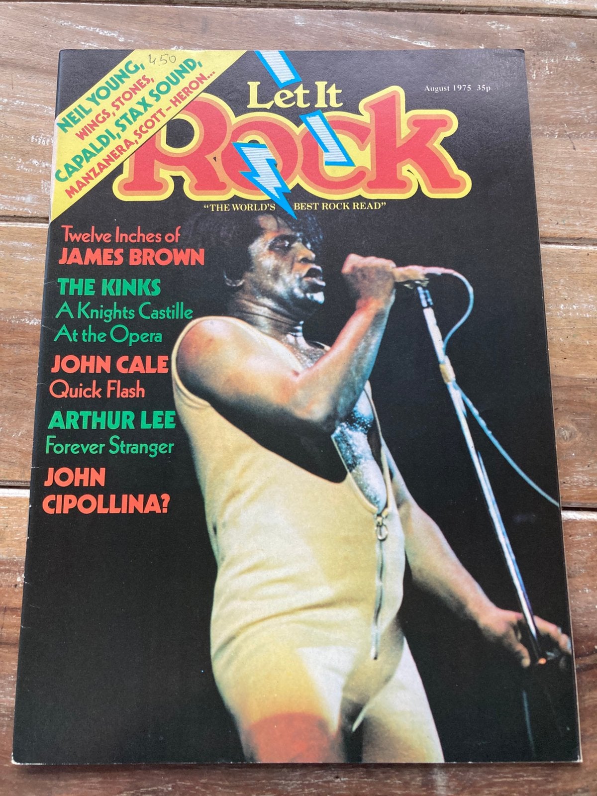 LET IT ROCK Magazine 1975 KINKS John Cale ARTHUR LEE LOVE, Boeken, Ophalen of Verzenden, Zo goed als nieuw, Muziek, Film of Tv