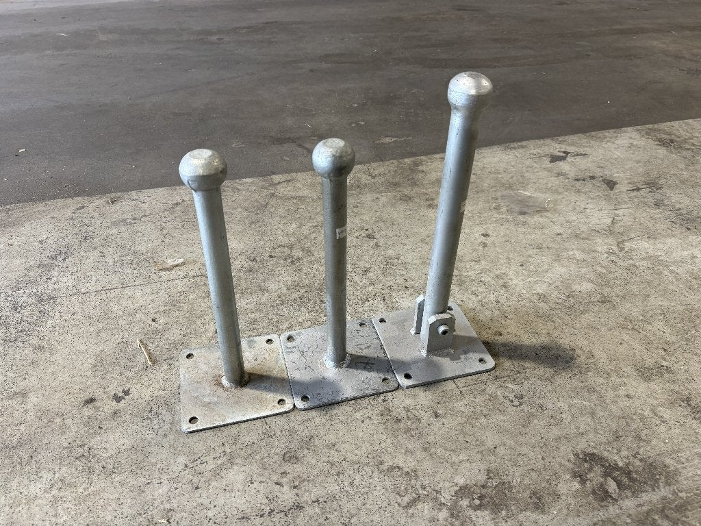 2x Aanhanger beveiligingspaal / disselvergrendeling, Ophalen of Verzenden