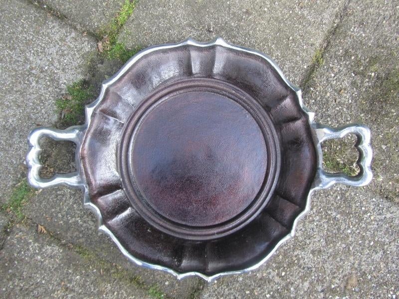 PTMD - DIENBLAD - SCHAAL - ROND - VAN 29,95 NU 10 EURO, Ophalen of Verzenden, Nieuw, Rond, Metaal