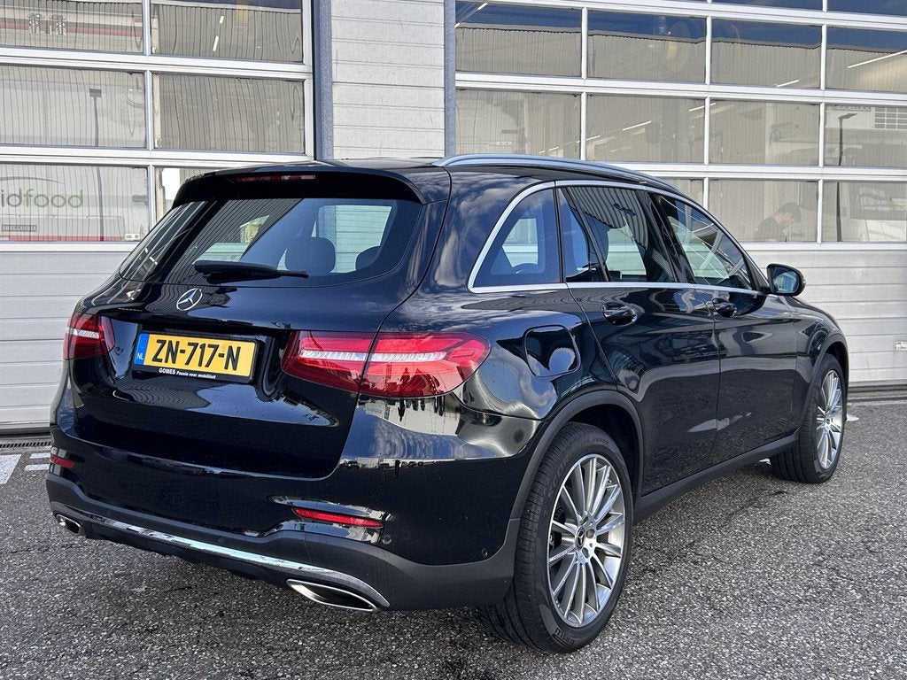 Mercedes-Benz GLC-klasse 250 4MATIC Sport Edition Premium |, Auto's, Gebruikt, 4 cilinders, Leder en Stof, Zwart