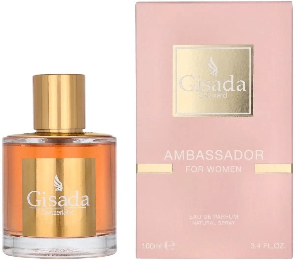 Gisada Ambassador Women EDP 100 ml dames, Gisada Europe GmbH, Industriepark 306, 78244 Gottmadingen, Germany, Nieuw, Ophalen of Verzenden