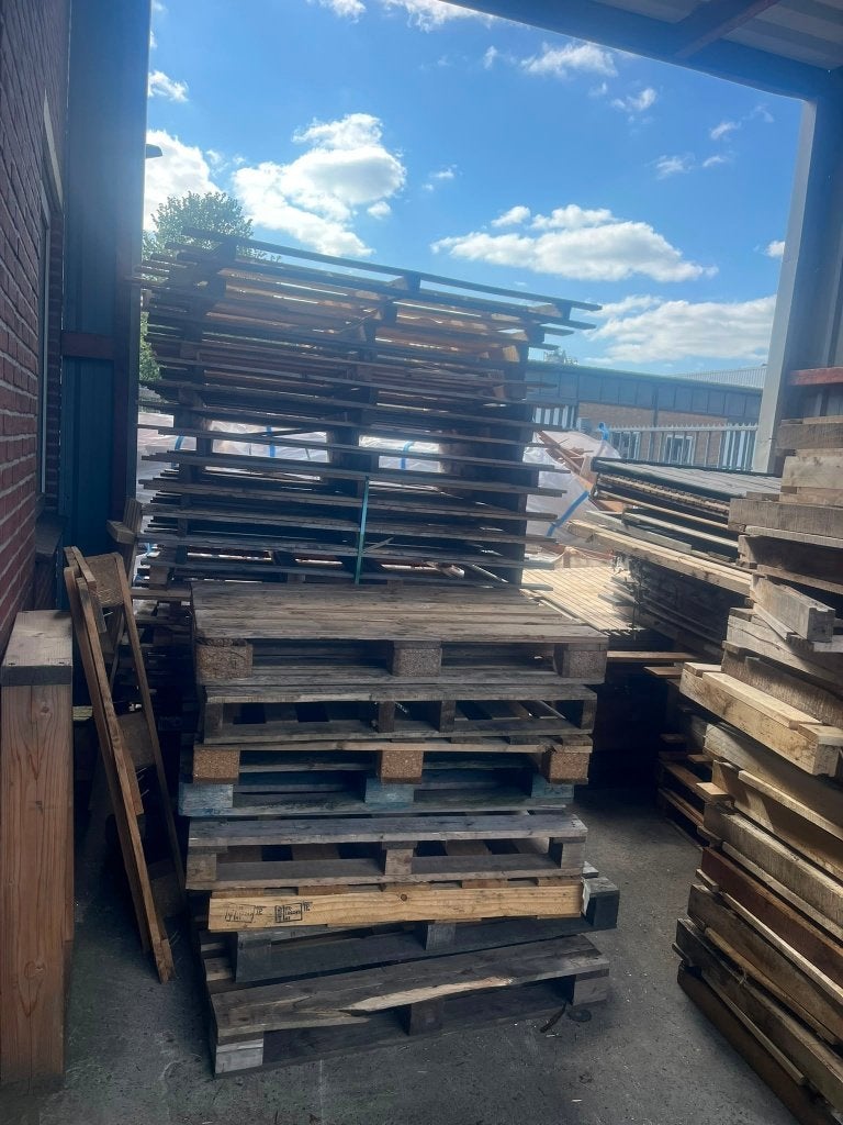 Houten pallets, Doe-het-zelf en Verbouw, Hout en Planken, Ophalen, 200 tot 250 cm, 50 mm of meer, Overige houtsoorten