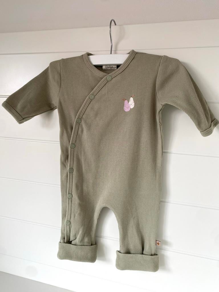 Feetje overslag kruippakje maat 50, Kinderen en Baby's, Babykleding | Maat 50, Ophalen of Verzenden, Zo goed als nieuw, Jongetje of Meisje